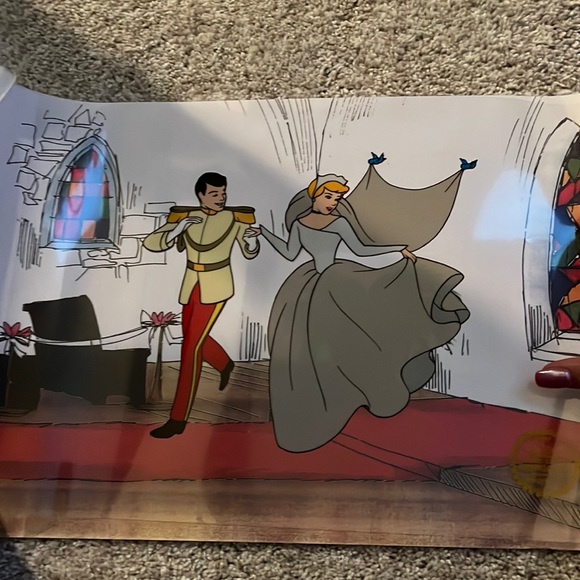 New Walt Disney 1950 limited edition serigraph Cinderella. 1 of only 9,500 made - Picture 1 of 3
